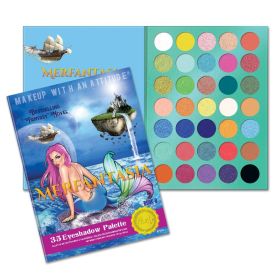 RUDE Merfantasia 35 Eyeshadow Palette - Book 8