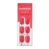 imPRESS Color Press-on Manicure, Chorally Crazy, Short