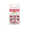 Salon Perfect Artificial Nails, 139 Modern Art Pink Swirl, File & Glue Included, 30 Nails