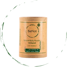 All-Natural Body Powder. Eco-Friendly.