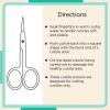 Equate Beauty Stainless Steel Precision Fingernail Cuticle Scissors