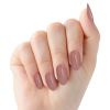 L.A. COLORS Shine Nail Trend Nail Tips, Almond Shape, Yes Ma'am, 24 Pieces