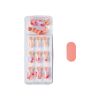 LoveShackFancy x imPRESS Mini Limited Edition Square Kids Press-On Nails, Pink, 20 Pieces