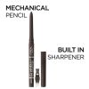 L'Oreal Paris Infallible Never Fail Pencil Eyeliner with Built in Sharpener, Black, 0.008 oz