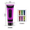 UV Glow Blacklight Face And Body Paint - Day Or Night Stage Clubbing Or Costume Makeup Etc 0.48 Oz Set Of 6 Tubes (6 Colors) Halloween Makeup