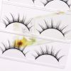 Manga Demon Eyelashes Tufted Eyelash Wispy Long Faux Lashes A-Type Natural Handmade Curl Fake Mink Lashes For Eye Makeup Cosplay