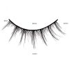 Manga Demon Eyelashes Tufted Eyelash Wispy Long Faux Lashes A-Type Natural Handmade Curl Fake Mink Lashes For Eye Makeup Cosplay