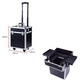 Special Makeup Set For Professional Children's Stage Performances (Option: Black-Draw bar box)