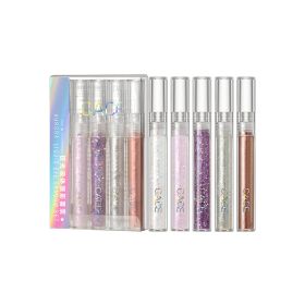 Pearl Glitter Set Lazy Sequin Liquid Eyeshadow (Option: 5pcs set)