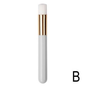 False Eyelash Mousse Brush Household Cleaning Wash Makeup (Option: White gold tube)