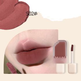 Ice Cream Lip Glaze Little Pudding Whitening Lipstick (Option: S02)