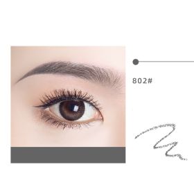 Waterproof And Long-lasting Non-fading Double-ended Eyebrow Pencil (Option: 802grey-Ordinary)