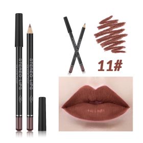 Waterproof And Durable Matte Lipliner (Option: 1G-11Color)