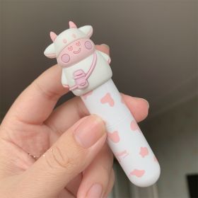 Lip Balm Female Moisturizing Moisturizing Hydrating Anti-dry Crack Anti-peeling Fade Lip Lines (Option: Pink cow)