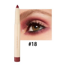 Cosmetic Eyeliner Gel Pen Lying Silkworm Mermaid Eye Shadow Pen Dual-use (Option: 18color)