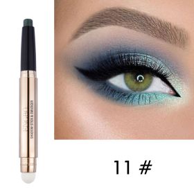 Double-ended Monochrome Non-smudge Eyeshadow Pencil (Option: 11 Style)