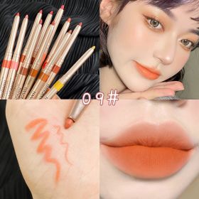 Automatic Rotation Lipliner Waterproof And Durable (Option: Color9-1 Style)