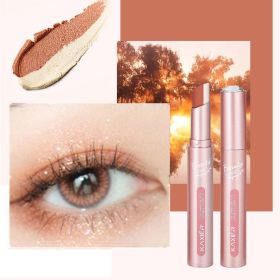 Waterproof And Sweat-proof Gradient Two-color Lazy Eyeshadow Stick (Option: 06Color)