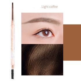 Small Triangle Eyebrow Pencil With Natural Roots And Long-lasting (Color: Coffee)