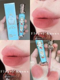 Flower Knows Strawberry Rococo Series Embossed Blush Velvet Matte Lip Glaze (Option: S01-Lip gloss)