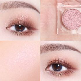 High Gloss Earth Color Broken Diamond Fine Shimmer Matt Pearl Eye Shadow Disc (Option: 4Gorgeous Rock Color)