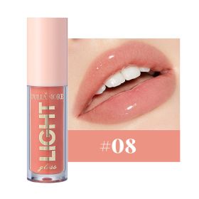 Nourishing Moisturizing Candy Mirror Pearlescent Lip Gloss (Option: 08 Color-3.5ml)