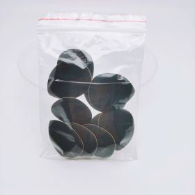 Water Drop Dry And Wet Makeup Finger Cover (Option: Black-10PCS)