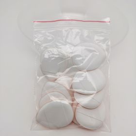 Water Drop Dry And Wet Makeup Finger Cover (Option: White-10PCS)