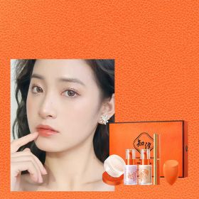 Five Piece Light Fog Makeup Set (Option: Natural color)