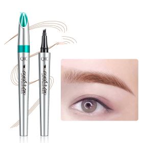 Wholesale Four-fork Head Eyebrow Pencil (Option: Reddish brown eyebrow pencil)