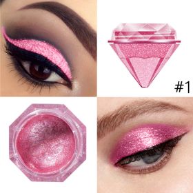 6 Colors Diamond Pearl Liquid Eyeshadow (Option: Color1)