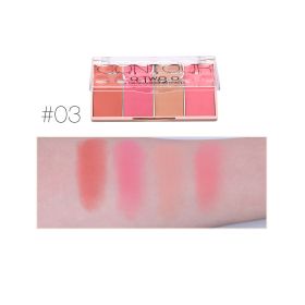 Rose Gold Four-color Highlight Blush (Option: N9110B No.3)