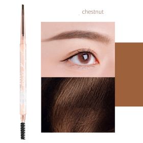 Small Triangle Eyebrow Pencil With Natural Roots And Long-lasting (Color: Brown)