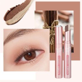 Waterproof And Sweat-proof Gradient Two-color Lazy Eyeshadow Stick (Option: 02Color)