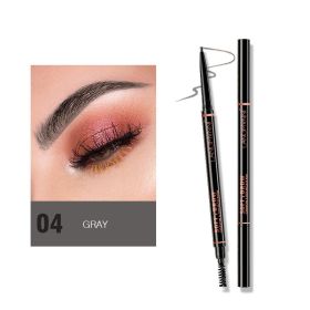 Double-head Rotating Automatic Eyebrow Pencil (Option: 4color)