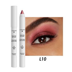 Eye Makeup Color Eyeshadow Pen Long Lasting Without Smudging Volume (Option: 10 Style)