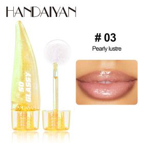 Color-changing Lip Gloss Pearlescent Mirror Glass Transparent (Option: 03 Style)