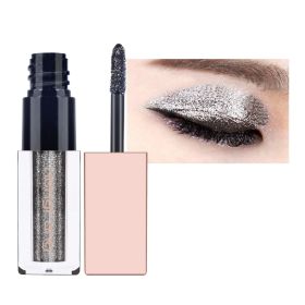 Hengfang Diamond Pearlescent Water Liquid Eye Shadow 16 Colors (Option: 02 Shining Black)