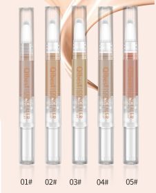 Rotate The Fine Concealer Waterproof And Sweat Resistant Repair Stick To Improve The Concealer Liquid Pen For Nude Makeup (Option: 04Color)