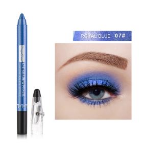 Eye Shadow Pen Stick Lying Silkworm Pearl With Foaming (Option: No.7 pearl blue)