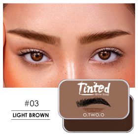 Transparent And Long-lasting Three-dimensional Shaping Eyebrow Cream (Option: 3dark brown)