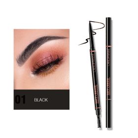 Double-head Rotating Automatic Eyebrow Pencil (Option: 1Color)