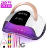 UV LED Lamp For Nails Drying Manicure Lamp Nail Dryer For Gel Polish Professional Cabin Led Lamp Nail Art Salon Tool