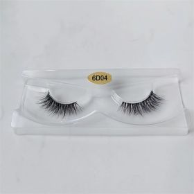 1Pair Mink Eyelashes Soft Natural Curl Half Eyelash For Eye Makeup Eye End Thicky Messy Handmade Lashes Hotsale Lash Wholesale (Color: 6D04)