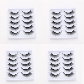 20/10/5 Paar Valse Mink Wimpers Natuurlijke Piekerige Lange Valse Wimpers Handgemaakte Gevleugelde Dikke Lash Voor Wimper Extension Make gereedschap (Color: 20Pairs)