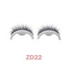 1Pair Glue-free False Eyelashes Wispy Natural Lashes Long Eyelash Self-adhesive Lash Extension Reusable Handmade Lash For Makeup