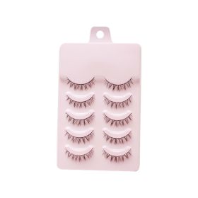 Little Devil Eyelashes Natural Long Lashes Handmade Cluster Lashes Locally Elongated Thick Lash Cosplay False Eyelash Wholesale (Color: A06)