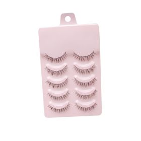 Little Devil Eyelashes Natural Long Lashes Handmade Cluster Lashes Locally Elongated Thick Lash Cosplay False Eyelash Wholesale (Color: D001)