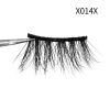 Nieuwe 1 Paar Mink Wimpers Gevleugelde Natuurlijke Lange Wimpers Piekerige Thicky Lash Handgemaakte Zwarte Wimper Half Lash Voor Wimper Extension