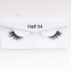 1Pair Mink Half Lashes Soft Thick Eye End Lengthening Faux Eyelashes Natural Long Handmade Eyelash Cross Curl 3D Lash For Makeup